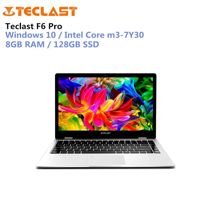Teclast F6 Pro Notebook 13.3inch Windows 10 Intel Core m3-7Y30 