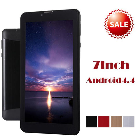 Reliable 7 inch HD Dual SIM Camera 3G Dual Core Tablet PC Android 4.4 512Mb+8GB Bluetooth