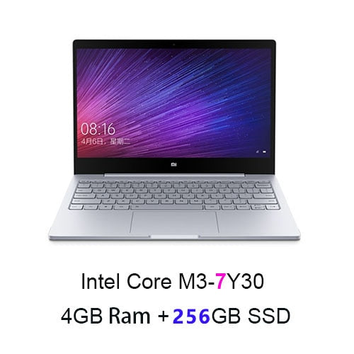 In stock! Ultra Slim 12.5 inch Windows 10 IPS FHD 1920 x 1080 4GB RAM 128GB SSD HDMI 2.2GHz Laptop Notebook Xiaomi Air 12