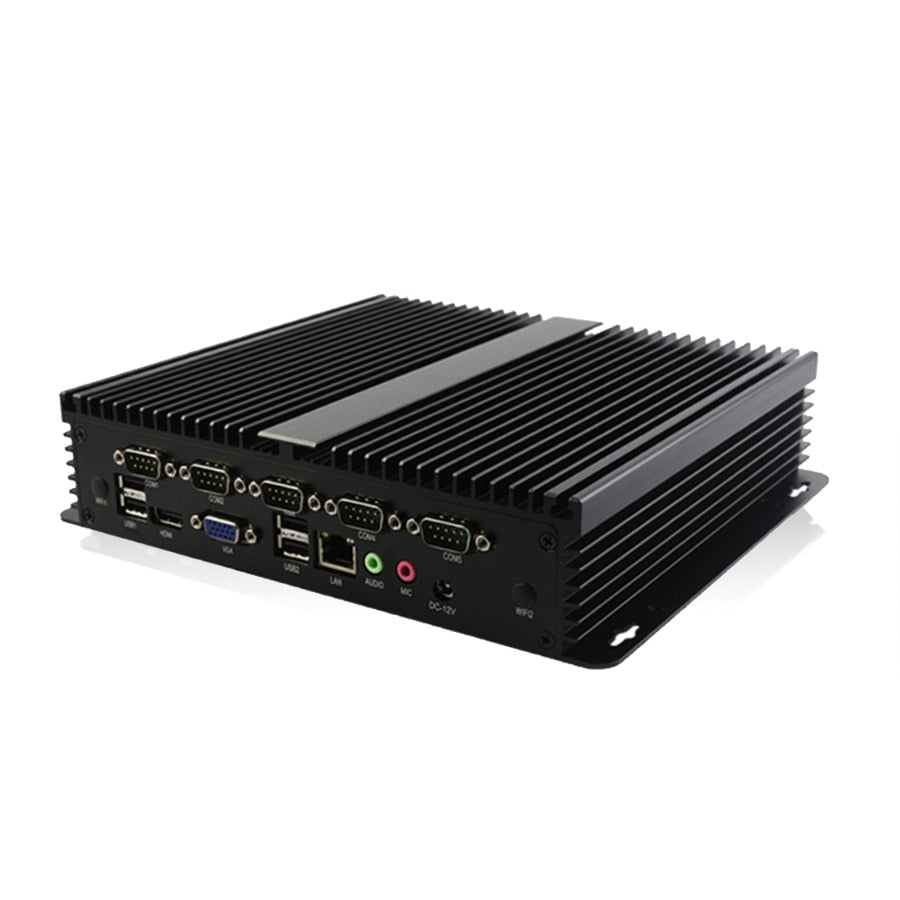 Windows 10 Industrial Business implant style Mini PC Computer SSD Core i3/i5 cpu with Wifi HDMI VGA 6*port com