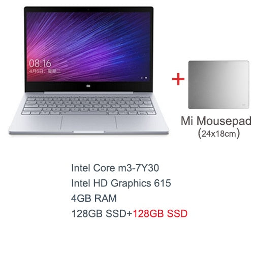 Gold English Xiaomi Air 12 Laptop Notebook Ultra Slim 12.5 inch Windows 10 IPS FHD 1920 x 1080 4GB RAM 128GB SSD HDMI 2.2GHz