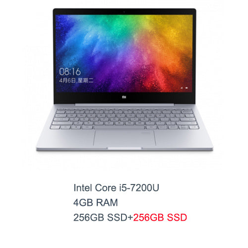 Original 13.3 Inch Xiaomi Mi Notebook Air Fingerprint Recognition Intel Core i5-7200U CPU Intel Windows 10 Ultrabook Laptop