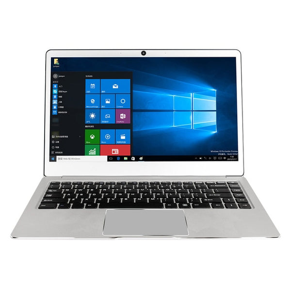 Jumper EZbook 3 Plus Laptop 14.0'' 1080P 8GB + 128GB Windows 10 Home Intel Core m3-7Y30 Dual WiFi Notebook Computer Metal Case