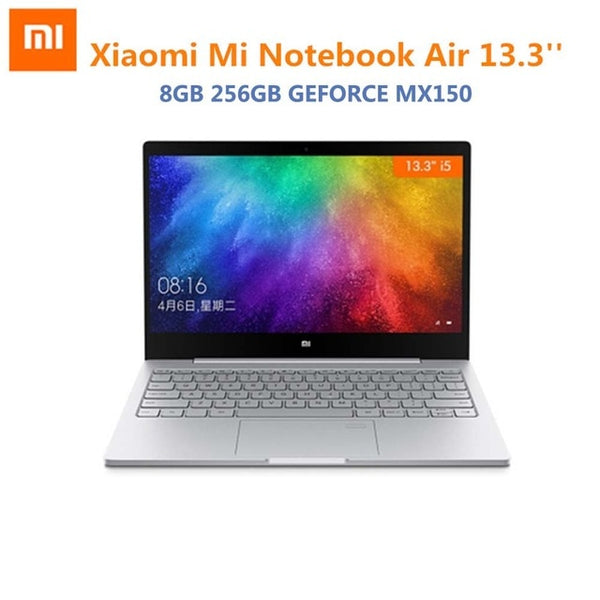 Xiaomi Mi Notebook Air 13.3 Windows 10 Intel Core I5-7200U Dual Core Laptop 2.5GHz 256G SSD Dedicated Card Dual WiFi Fingerprint