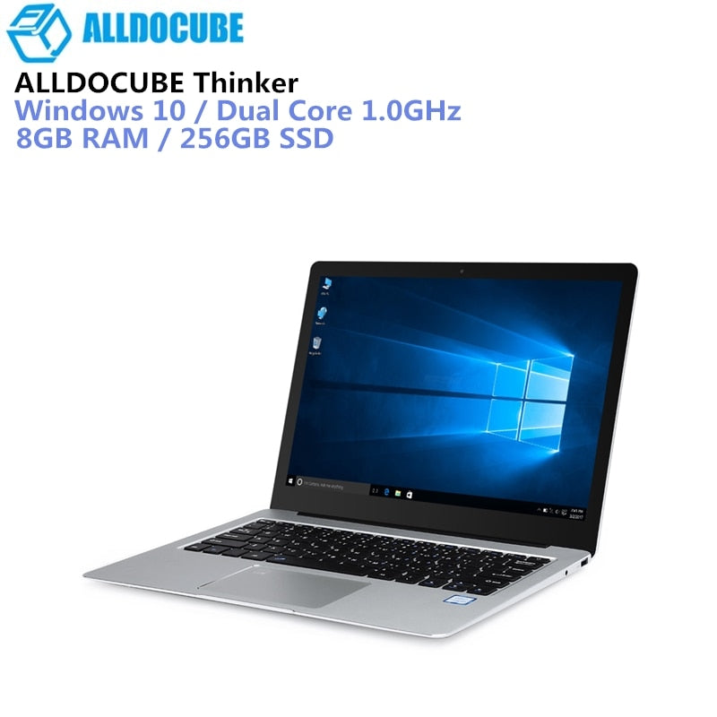 ALLDOCUBE Thinker 13.5'' 3K IPS Screen Notebook Windows 10 7th Gen Intel Core M3-7Y30 8GB+256GB Fingerprint Laptops Dual WiFi