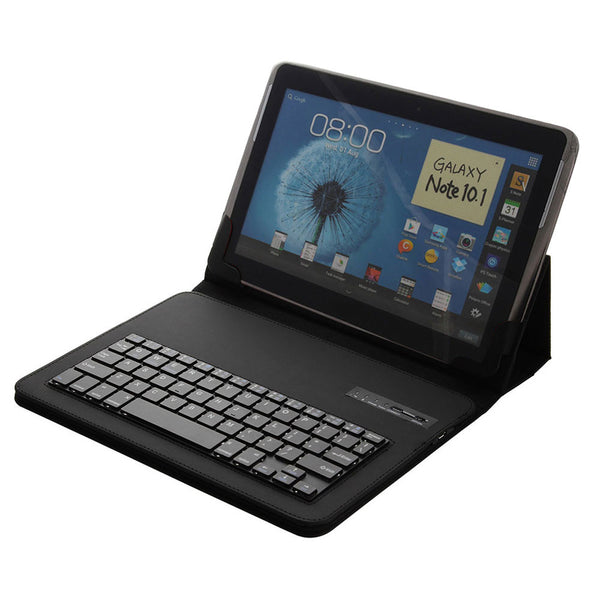 Tablet Case Keyboard Case Universal PC 9.6inch/10inch Tablet Stand Bluetooth Keyboard PU Leather Home Cover