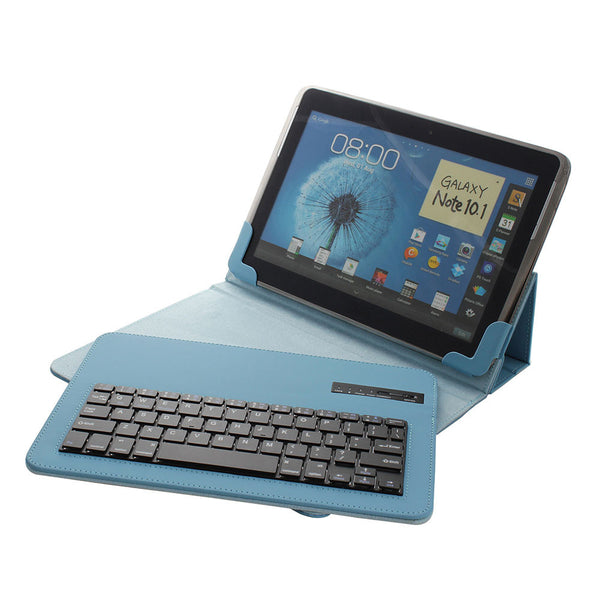 Tablet Case Keyboard Case Universal PC 9.6inch/10inch Tablet Stand Bluetooth Keyboard PU Leather Home Cover