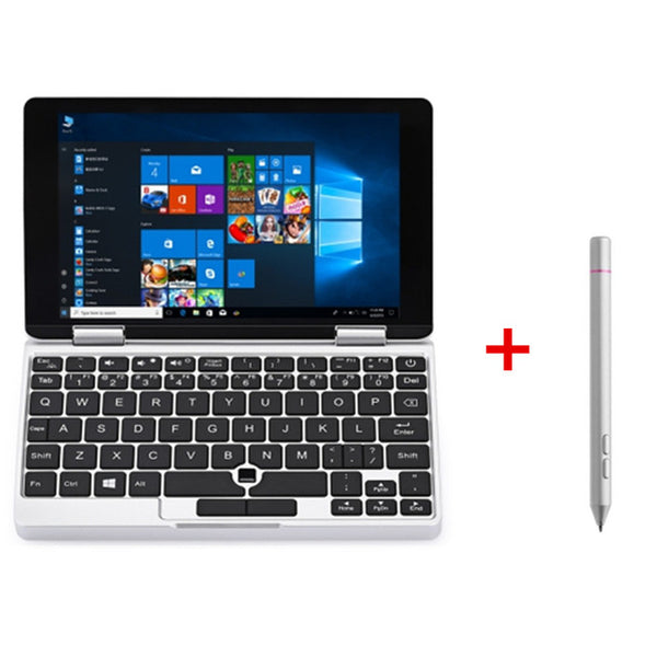One Netbook One Mix Yoga Pocket Laptop 7.0'' Tablets With Keyboard Windows 10.1 Intel Atom X5-Z8350 Quad Core 8GB+128GB Notebook