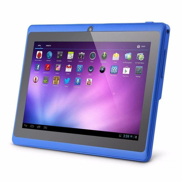 7'' Blue 16G A33 Quad Core Dual Camera Google Android 4.4 HD Tablet PC WIFI UK