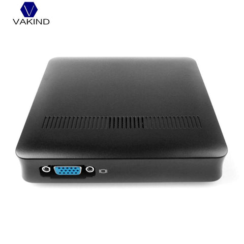 VAKIND T7 Mini PC Desktop Bluetooth Window 10 HDMI Computer Intel Z8350 Quad Core 2GB /32GB WiFi Business Household Pocket PC